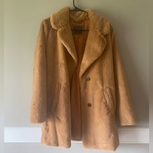 Abercrombie faux fur jacket